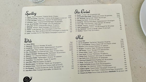 Menu photo 7 The Snail Brooklyn, NY