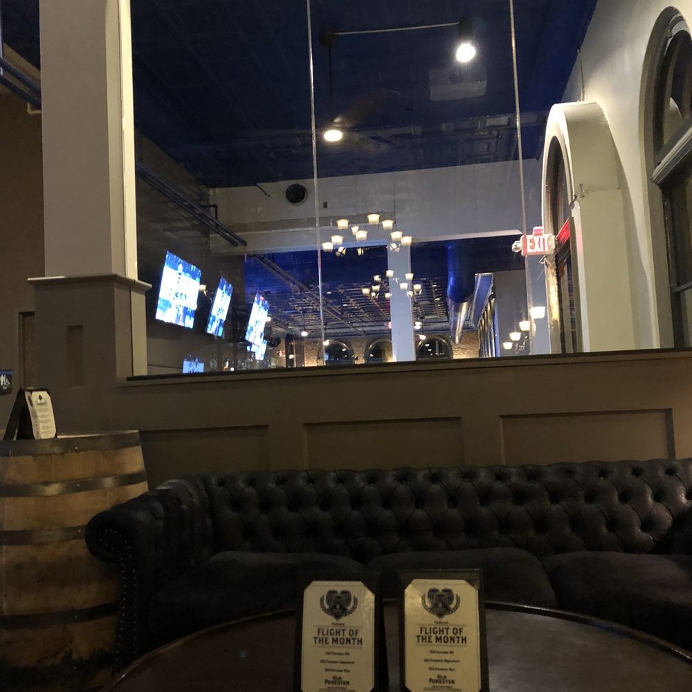 Smoke Justis - Two bars - view from one end to the other - Bars Near Me - Covington, Kentucky Smoke Justis - Two bars - view from one end to the other - Bars Near Me - Covington, Kentucky