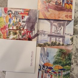 4 of my greeting cards in one print run. 4 of my greeting cards in one print run.