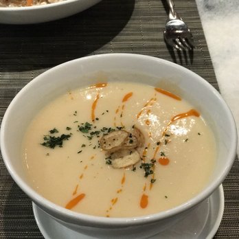 One Flew South - Potato Leek Soup - New American Near Me - Atlanta, Georgia One Flew South - Potato Leek Soup - New American Near Me - Atlanta, Georgia