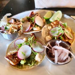 Terra - Happy Hour Fish Tacos!
