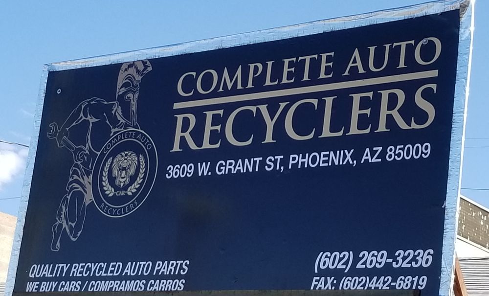 COMPLETE AUTO RECYCLERS Updated August 2024 3609 W Grant St