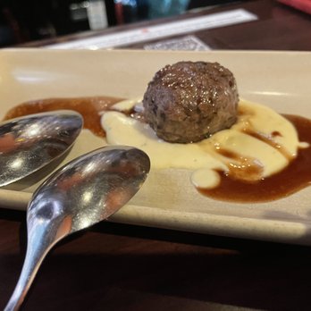 Tzin Wine & Tapas - Single meatball - Wine Bars Near Me - Edmonton, Alberta