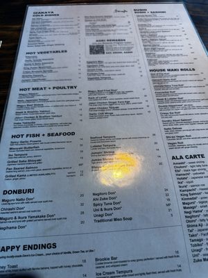 Menu photo 5 Doraku Sushi Kapolei Kapolei, HI Menu photo 5 Doraku Sushi Kapolei Kapolei, HI