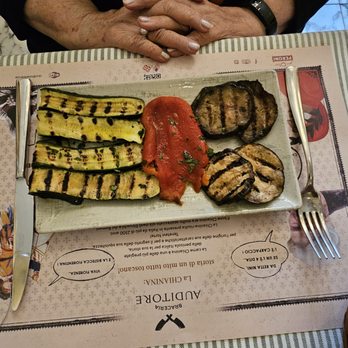 Auditore - Grilled vegetables - Steakhouses Near Me - Florence, FI