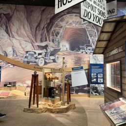 New exhibit area.