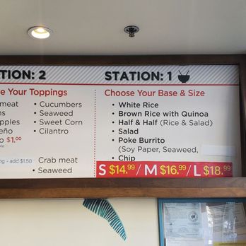Poke Salad Bar - Poke Near Me - Pasadena, California