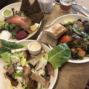 Le Pain Quotidien - Salads! - Bakeries Near Me - Paris, 75