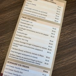 Quiet Times Golf Course - Menu