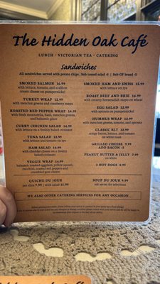 Menu photo 3 Hidden Oak Cafe Great River, NY Menu photo 3 Hidden Oak Cafe Great River, NY