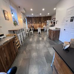 Slate Cafe - Inside seating.