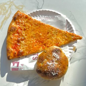 Elements Pizzeria - The new yawk cheese slice. They have fancy ones too. - Pizza Near Me - Queens, New York