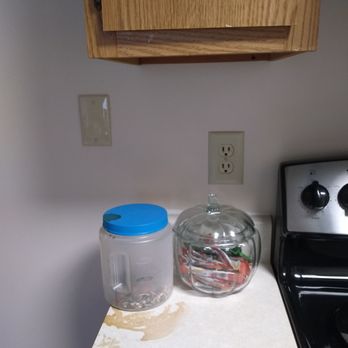 Worthington Ridge - Started to clean and this dripped from cabinets onto counters - Apartments Near Me - Worthington, Ohio Worthington Ridge - Started to clean and this dripped from cabinets onto counters - Apartments Near Me - Worthington, Ohio
