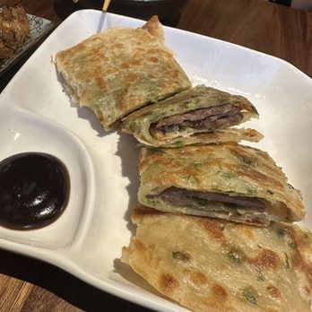 Kungfu Kitchen - Scallion pancake with beef - Dim Sum Near Me - Orlando, Florida Kungfu Kitchen - Scallion pancake with beef - Dim Sum Near Me - Orlando, Florida