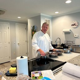 Chef Mark in the Learning Kitchen