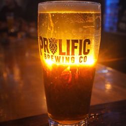 Prolific Brewing - Reverse black and tan