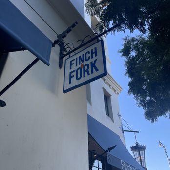 Finch & Fork - There is a bigger sign - New American Near Me - Santa Barbara, California