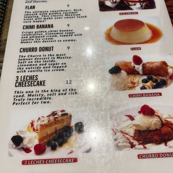 La Cabana De Suisun - Menu Dessert - Mexican Near Me - Suisun City, California La Cabana De Suisun - Menu Dessert - Mexican Near Me - Suisun City, California