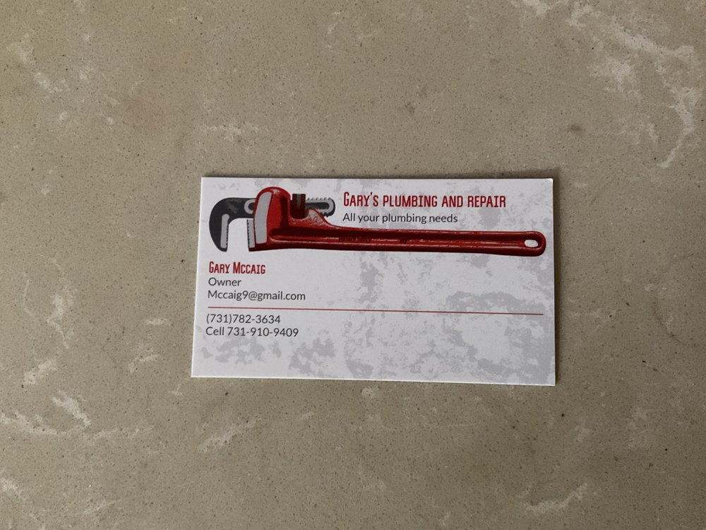 Slide of Gary’s Plumbing