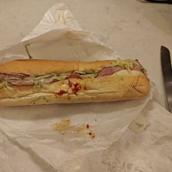 Maggi's Pizza and Deli - The Italian with all toppings--very very good--hot peppers JUST spicy enough!
