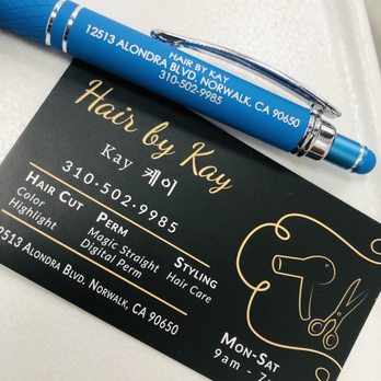 Hair by Kay - My new pen - Thanks Kay - Hair Salons Near Me - Norwalk, California Hair by Kay - My new pen - Thanks Kay - Hair Salons Near Me - Norwalk, California
