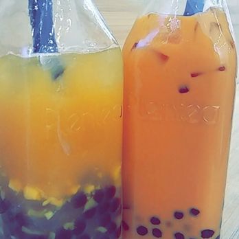 Plentea - Mango green tea with boba and mango jelly. Thai tea with boba. - Tea Rooms Near Me - San Francisco, California Plentea - Mango green tea with boba and mango jelly. Thai tea with boba. - Tea Rooms Near Me - San Francisco, California