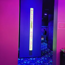 Blacklight Mini Golf - Entry - to the left