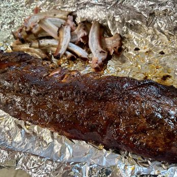 PT12 - a piece of meat on tin foil - Barbeque Near Me - Gilbert, West Virginia PT12 - a piece of meat on tin foil - Barbeque Near Me - Gilbert, West Virginia