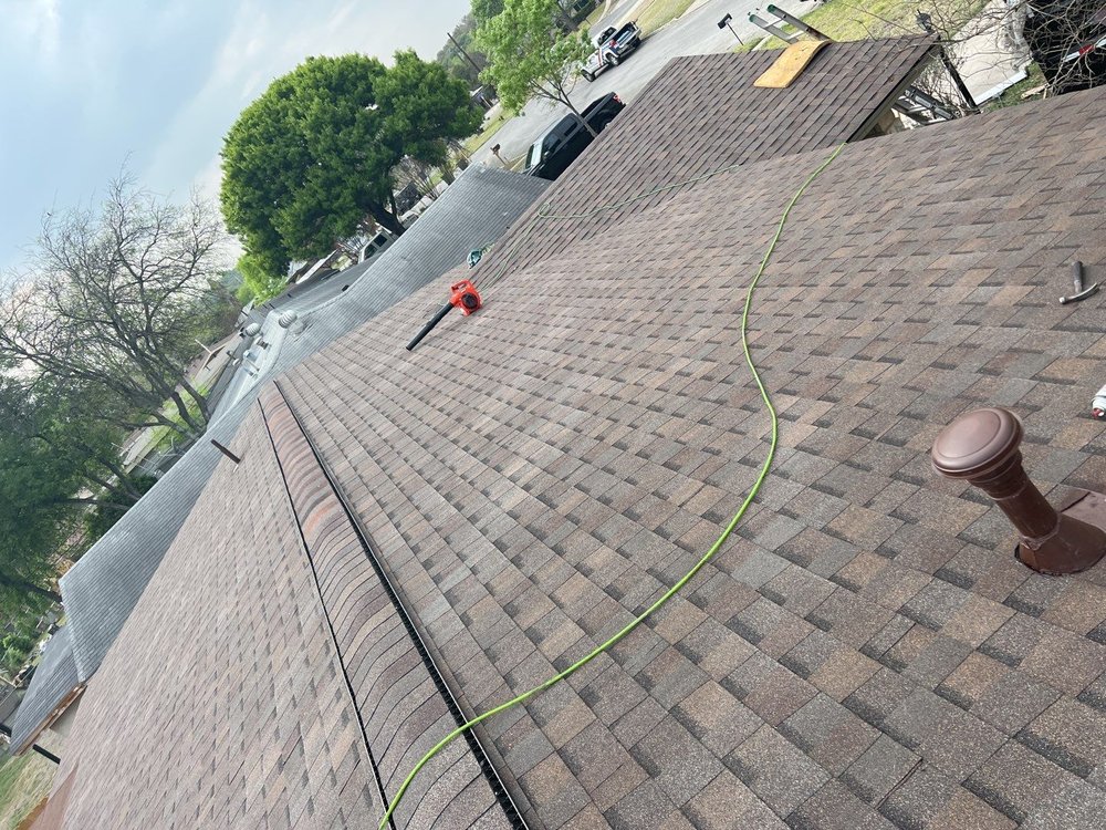 Slide of Patriots’ Roofing