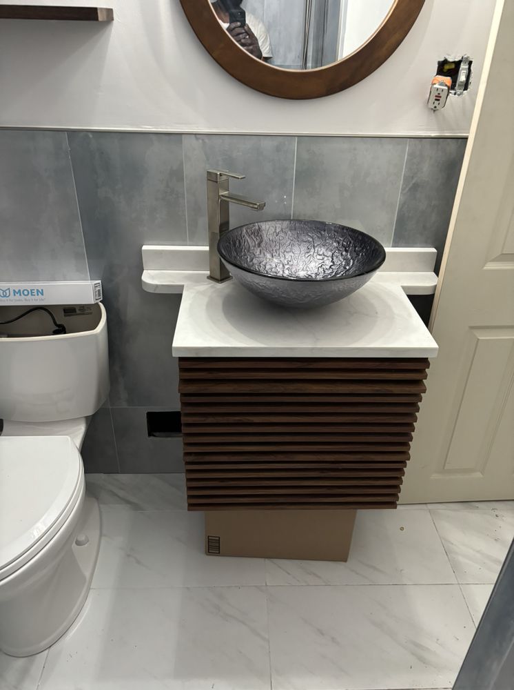 Slide of Cupid plumbing