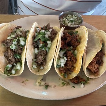 Andale Cantina - STREET TACOS (chorizo & barbacoa) - Mexican Near Me - Williamsville, New York