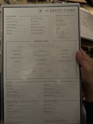 Menu photo 7 The Amalfi Llama San Diego, CA