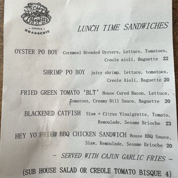 Chez Lafayette - Lunch Specials - Cajun/Creole Near Me - Tacoma, Washington
