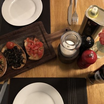 Trattoria Magnetti - bruschetta starter (highly recommend) - Italian Near Me - Galway, G