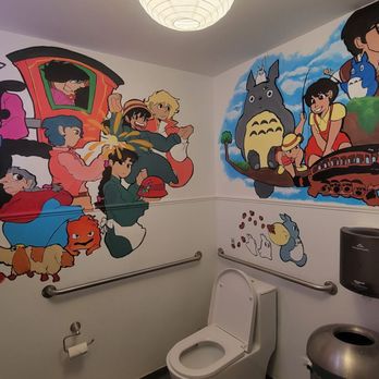 Yume Japanese Burger Cafe - Miyazaki Bathroom!!! - Japanese Near Me - Ojai, California Yume Japanese Burger Cafe - Miyazaki Bathroom!!! - Japanese Near Me - Ojai, California