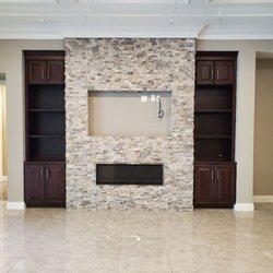 Eclipse Tile & Marble - Fire place - Split face stone !