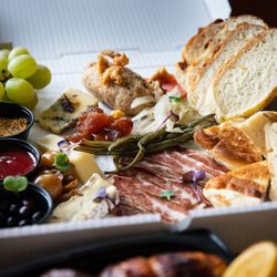 Farm & Fire - Local meat & cheese plate to kick off the night right