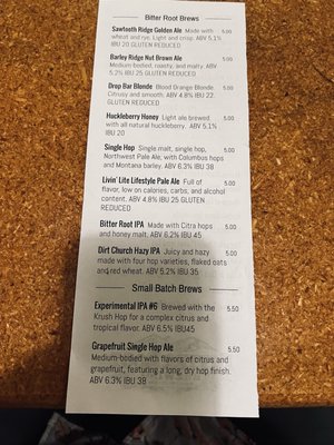 Bitter Root Brewing by null