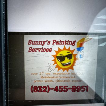 Sunny Paint Services - Painters Near Me - Houston, Texas Sunny Paint Services - Painters Near Me - Houston, Texas