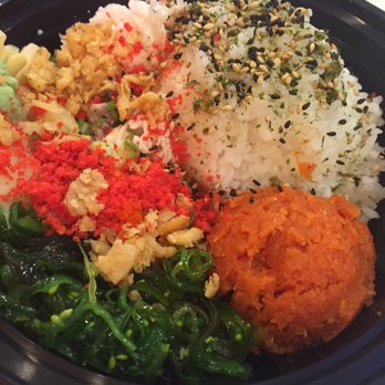 Poké Bar - Spicy tuna, scallops, octopus poke bowl - Hawaiian Near Me - Johns Creek, Georgia