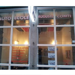 Auto Ecole Auguste Comte - devanture de l'auto école augste comte à lyon