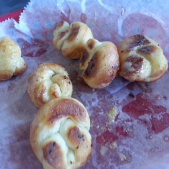 Beach Pizza - 6 out of 8 garlic knots. - Italian Near Me - Westchester, California Beach Pizza - 6 out of 8 garlic knots. - Italian Near Me - Westchester, California
