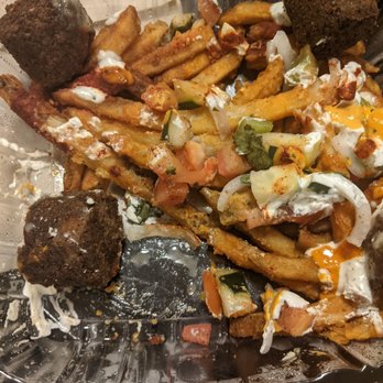 Maiwand Grill - Falafel fries with tahini and garlic, amazing!!! - Afghan Near Me - Baltimore, Maryland Maiwand Grill - Falafel fries with tahini and garlic, amazing!!! - Afghan Near Me - Baltimore, Maryland