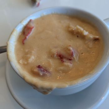 Lunch Lobster Roll - Lobster Bisque - amazing and a ton of lobster - Seafood Near Me - Southampton, New York Lunch Lobster Roll - Lobster Bisque - amazing and a ton of lobster - Seafood Near Me - Southampton, New York