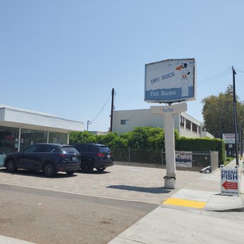 Dry Dock Fish Co - Storefront. Note the very limited parking. - Seafood Markets Near Me - Fullerton, California Dry Dock Fish Co - Storefront. Note the very limited parking. - Seafood Markets Near Me - Fullerton, California