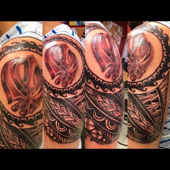 Haze Tattoo - Wade doing his magic again another cover-up - Tattoo Near Me - Vernon, British Columbia