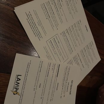 Lampo - The menu - Italian Near Me - Charlottesville, Virginia
