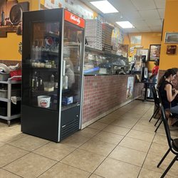 Kings Pizza by Italian Bistro - Pizza line on other side