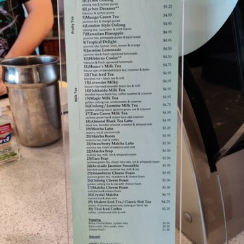 TeaArias - Menu (as of 4/21/22) - Bubble Tea Near Me - Huntington Beach, California TeaArias - Menu (as of 4/21/22) - Bubble Tea Near Me - Huntington Beach, California