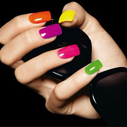 Meli Nails & Salon - Hoy uñas con puntas de colores 23.00 dlls